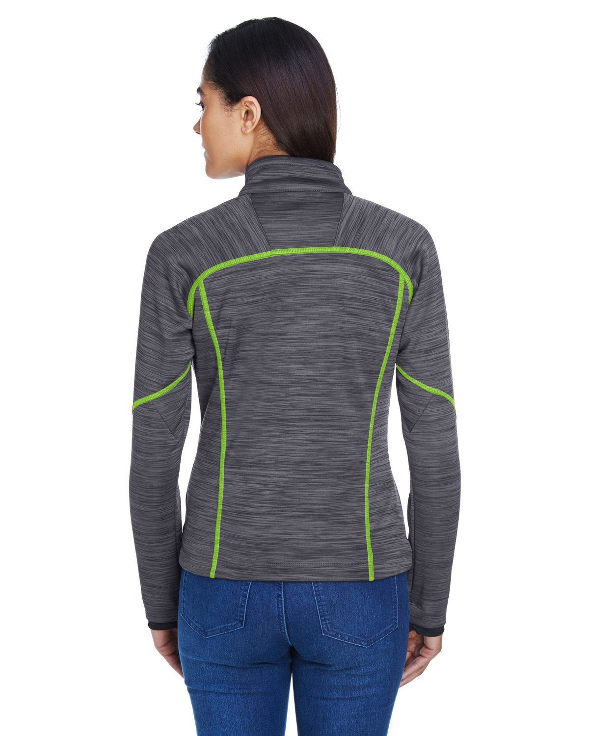 Ladies' Flux Mélange Bonded Fleece Jacket - shoppe list
