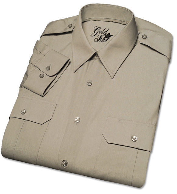 Men's Military Shirt, Long Sleeves - shoppe list