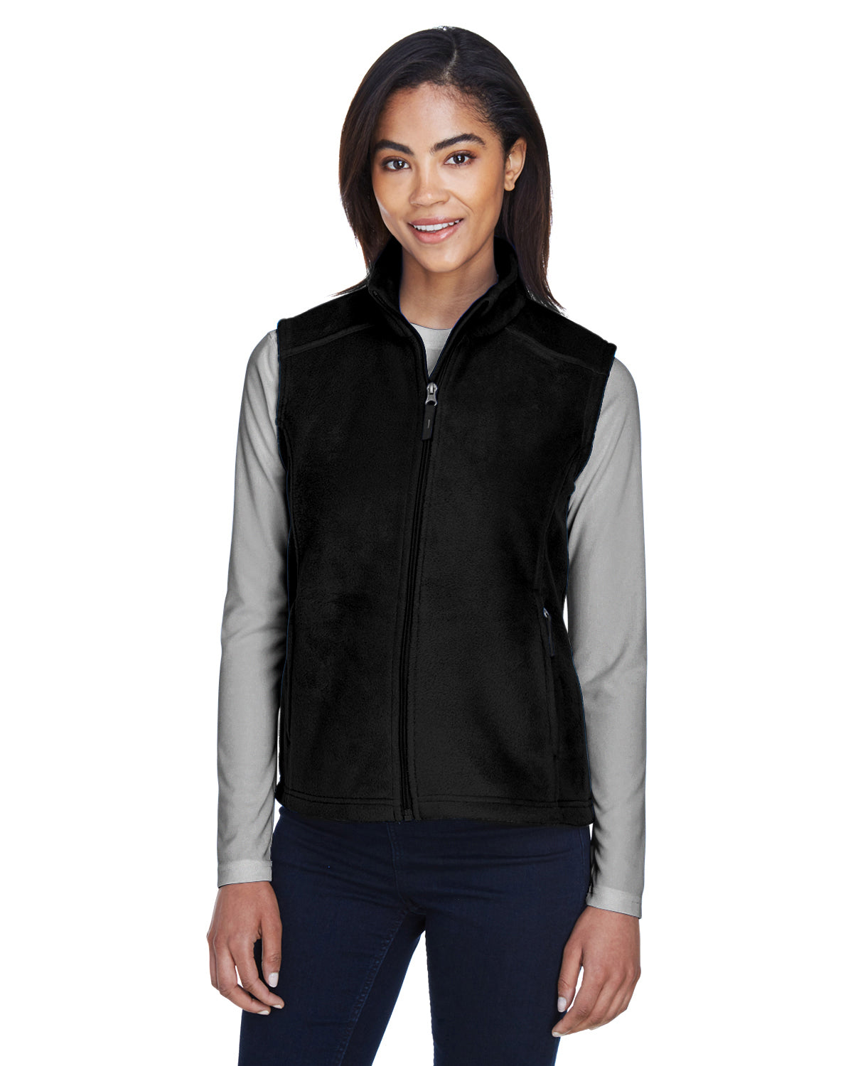 Women's Fleece Vest - shoppe list