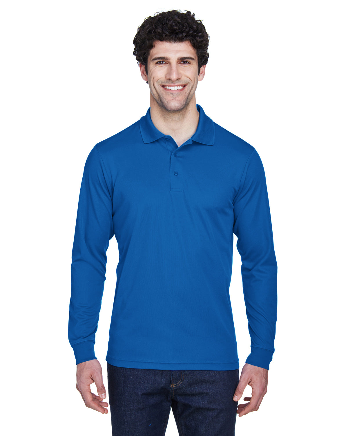 Performance Long-Sleeve Piqué Polo - shoppe list
