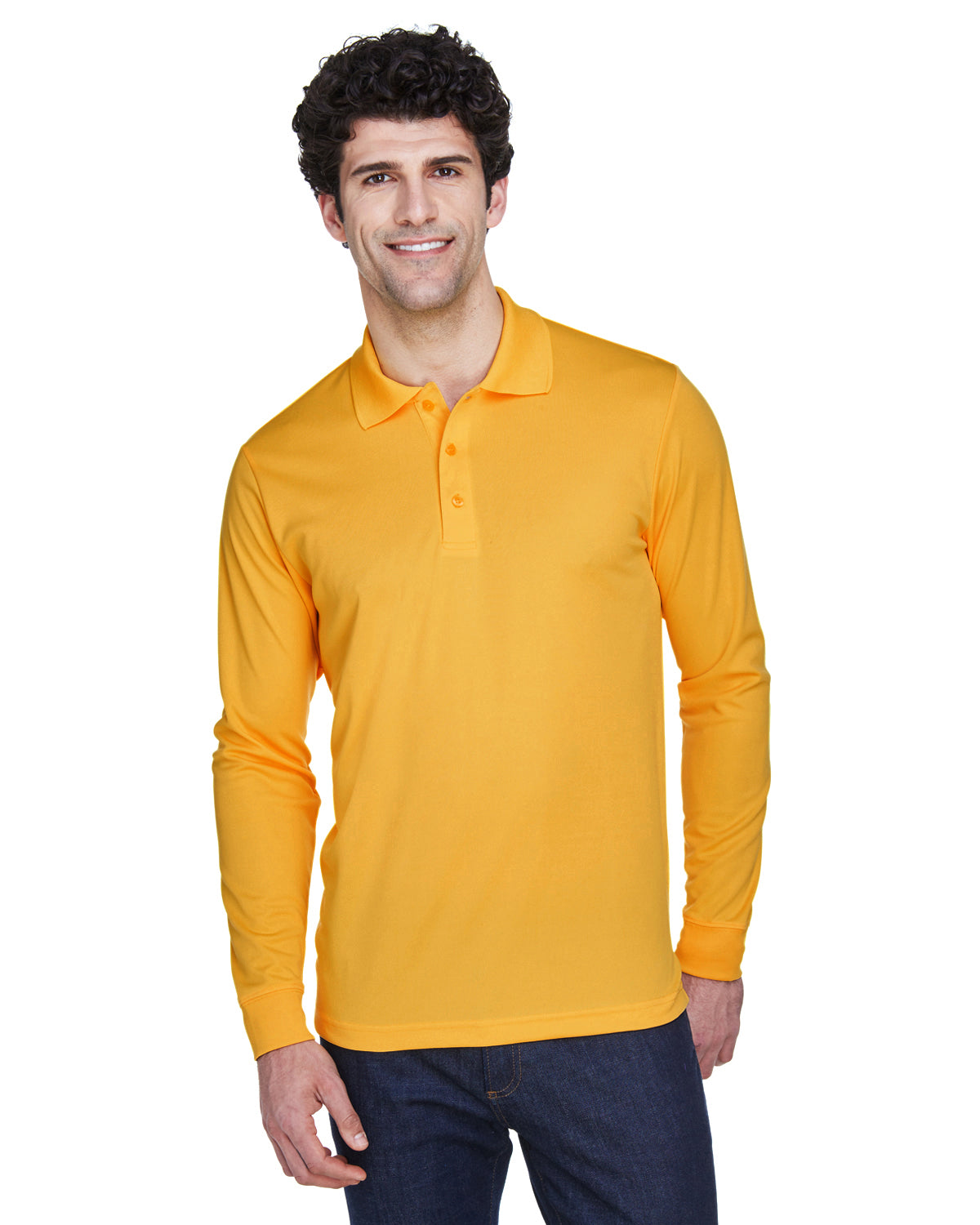 Performance Long-Sleeve Piqué Polo - shoppe list