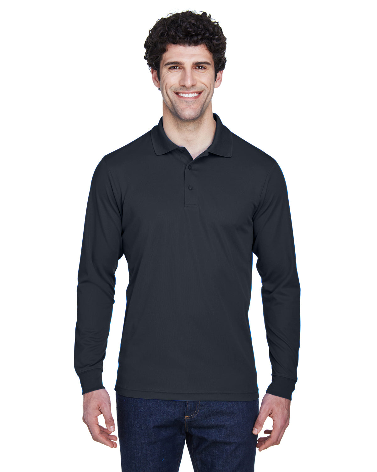 Performance Long-Sleeve Piqué Polo - shoppe list