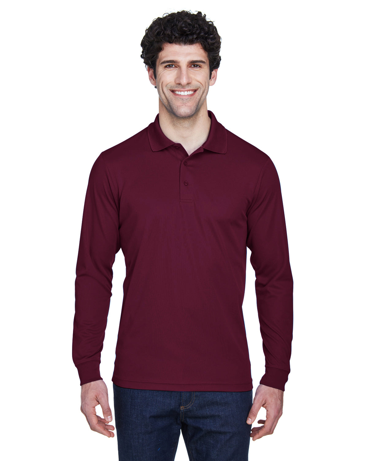 Performance Long-Sleeve Piqué Polo - shoppe list