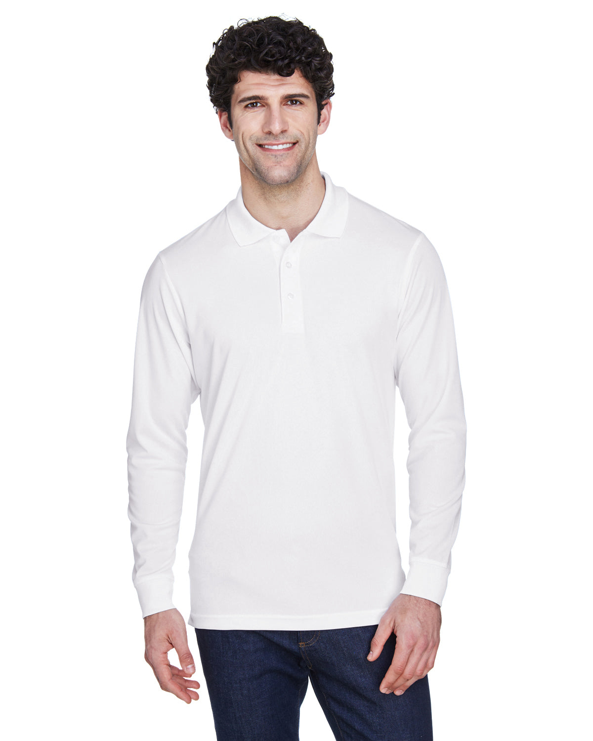Performance Long-Sleeve Piqué Polo - shoppe list
