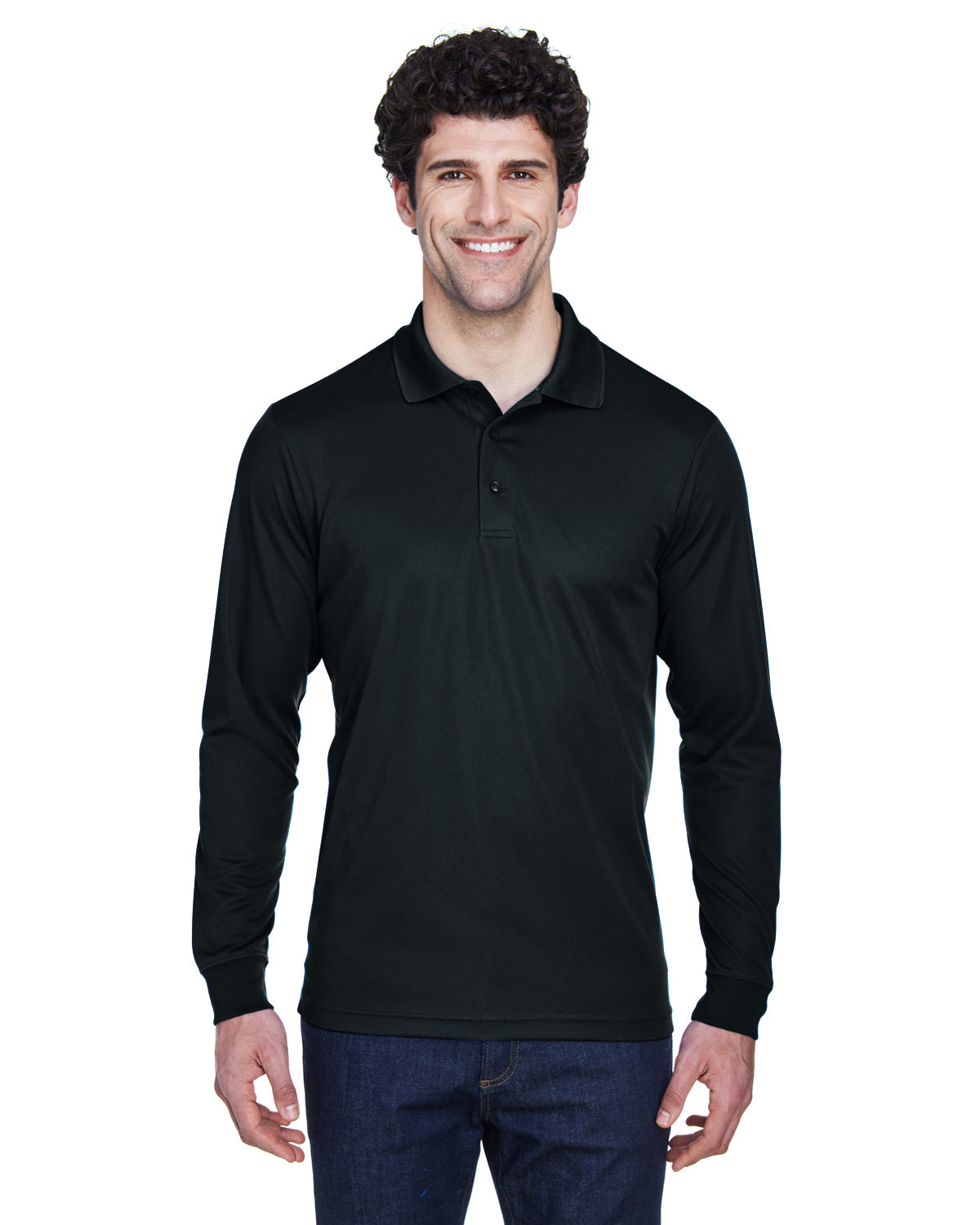 Performance Long-Sleeve Piqué Polo - shoppe list