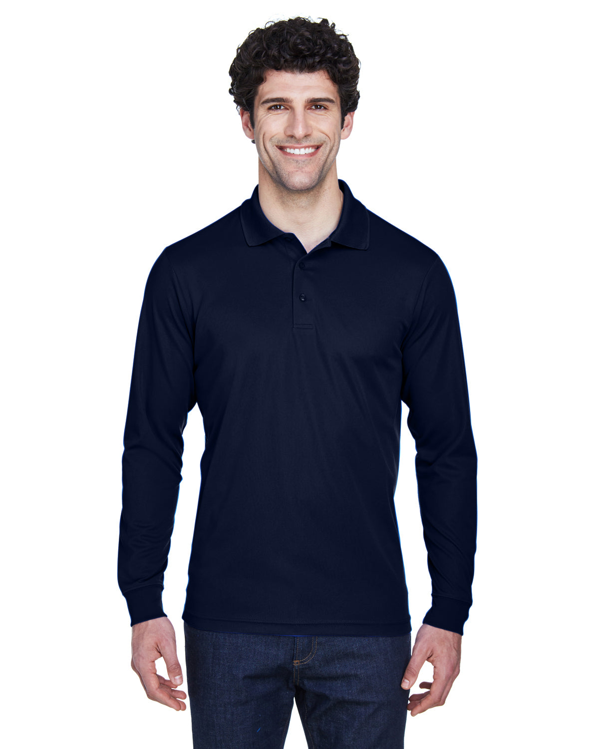 Performance Long-Sleeve Piqué Polo - shoppe list