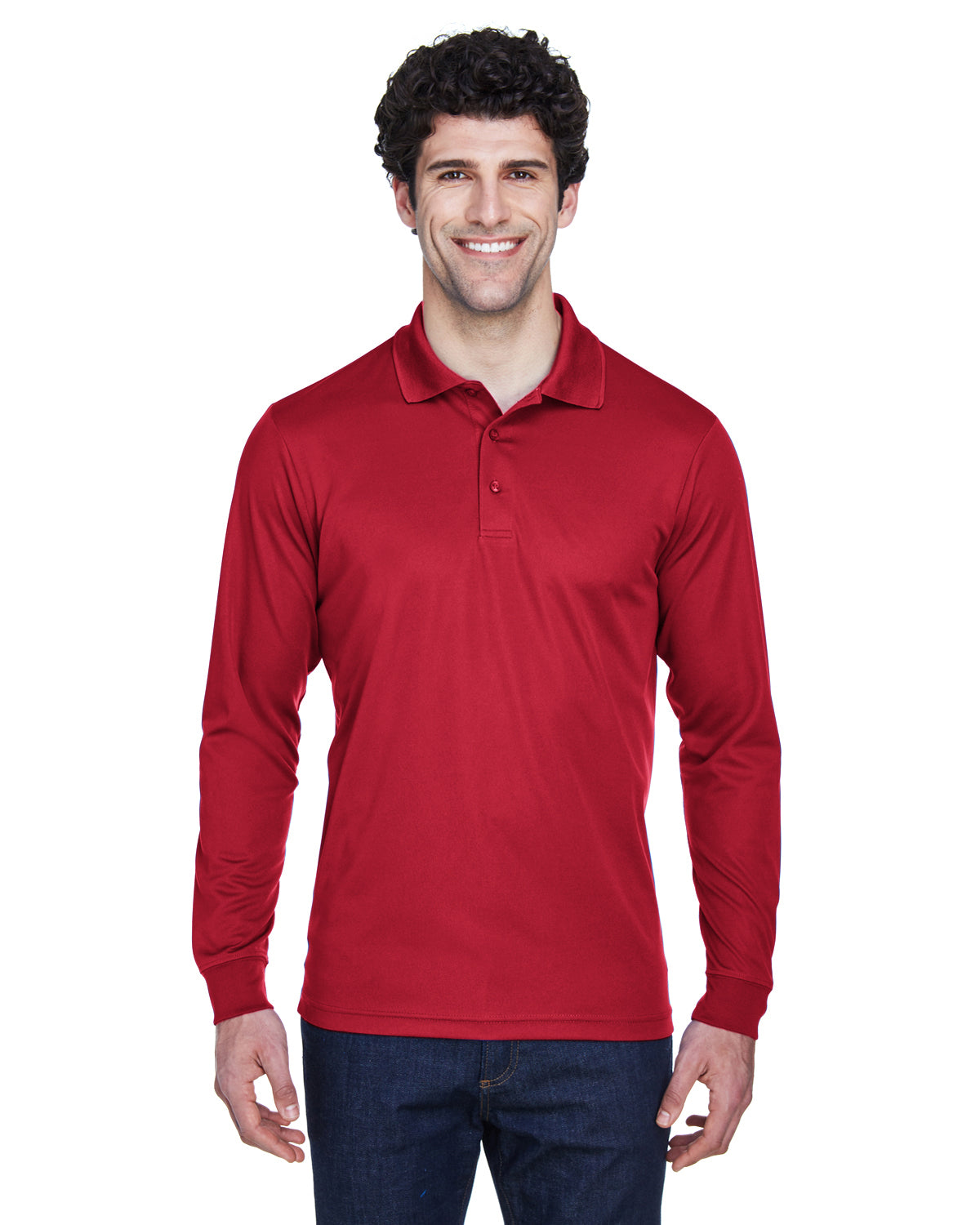 Performance Long-Sleeve Piqué Polo - shoppe list