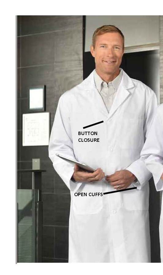 Men's Lab Coat - shoppe list