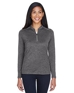 Ladies' Kinetic Performance Quarter-Zip-Antimicrobial & UV Protection - shoppe list