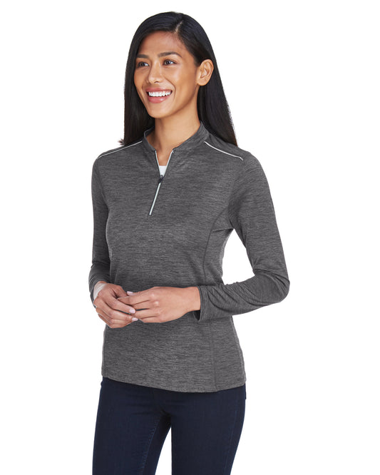 Ladies' Kinetic Performance Quarter-Zip-Antimicrobial & UV Protection - shoppe list