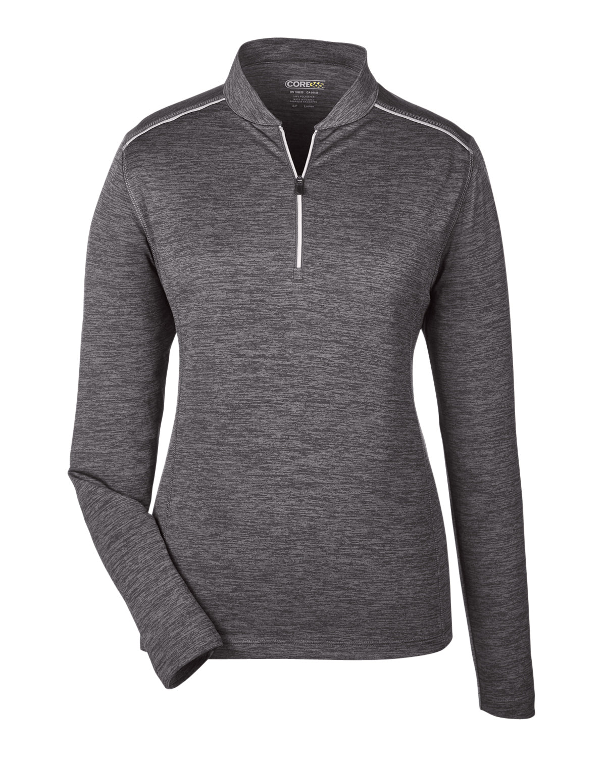 Ladies' Kinetic Performance Quarter-Zip-Antimicrobial & UV Protection - shoppe list
