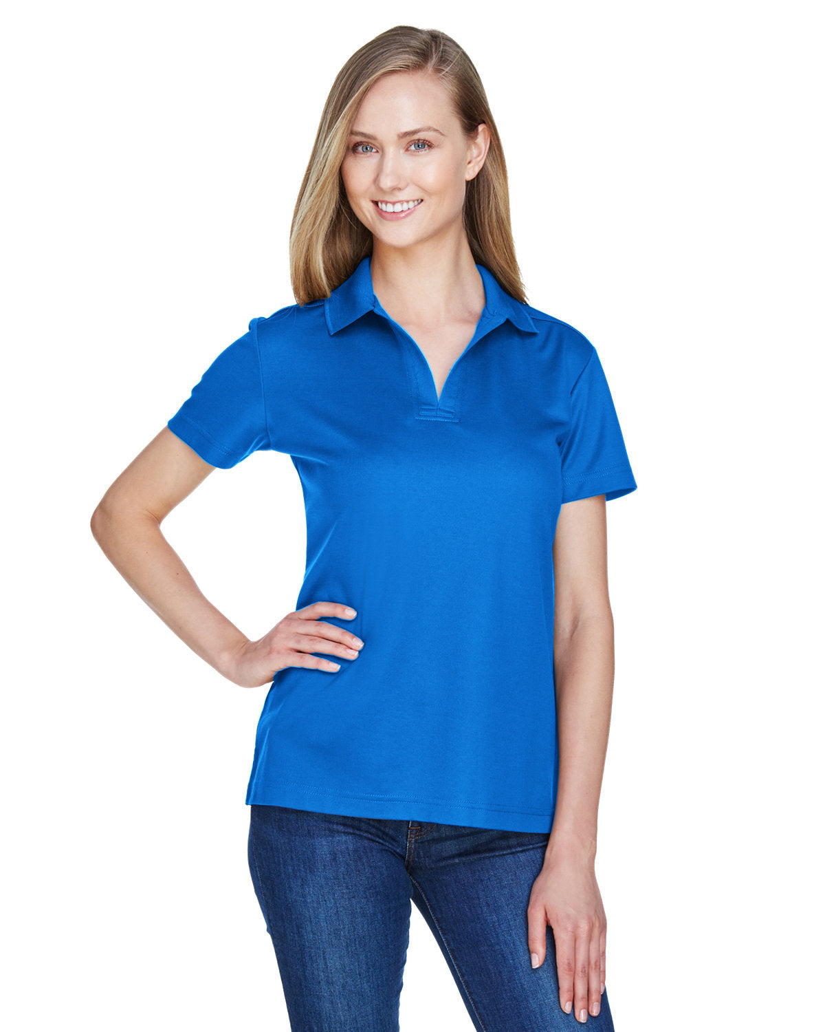 Ladies' CrownLux Performance™ Mélange Polo - shoppe list