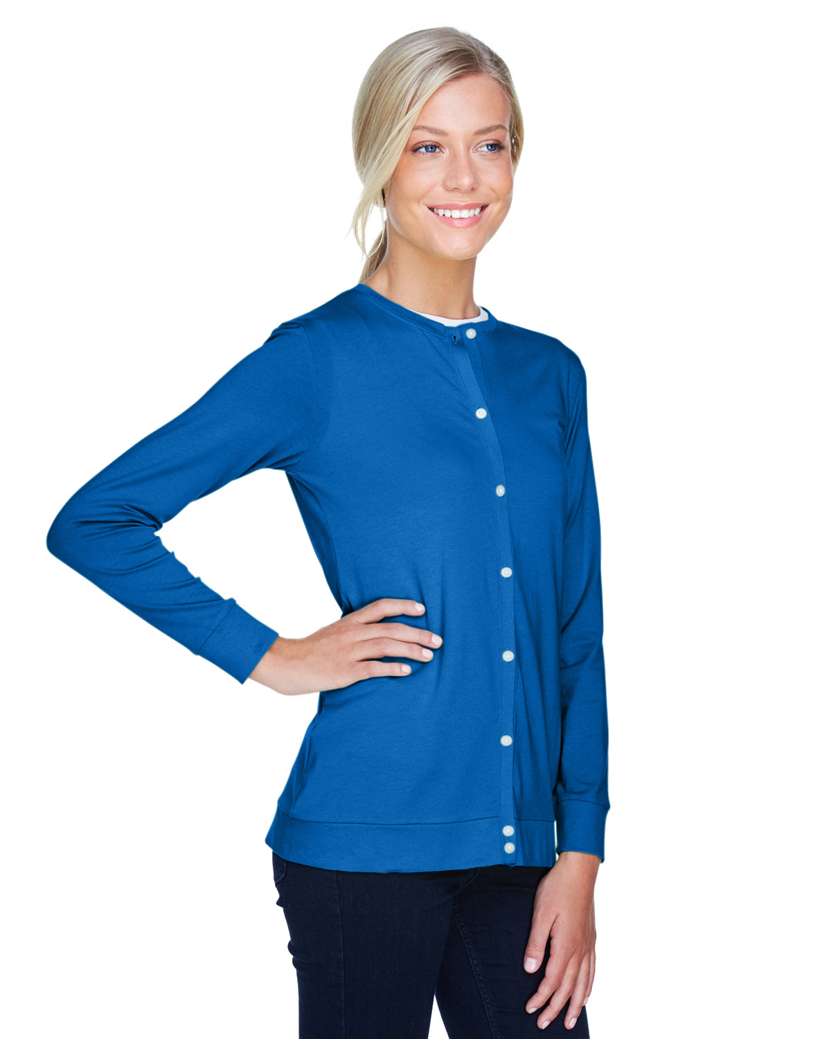 Ladies' Perfect Fit™ Ribbon Cardigan - shoppe list