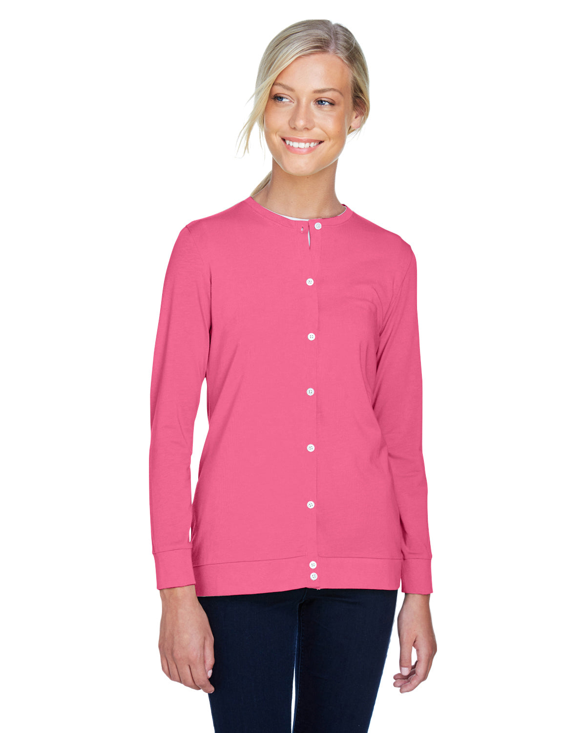 Ladies' Perfect Fit™ Ribbon Cardigan - shoppe list