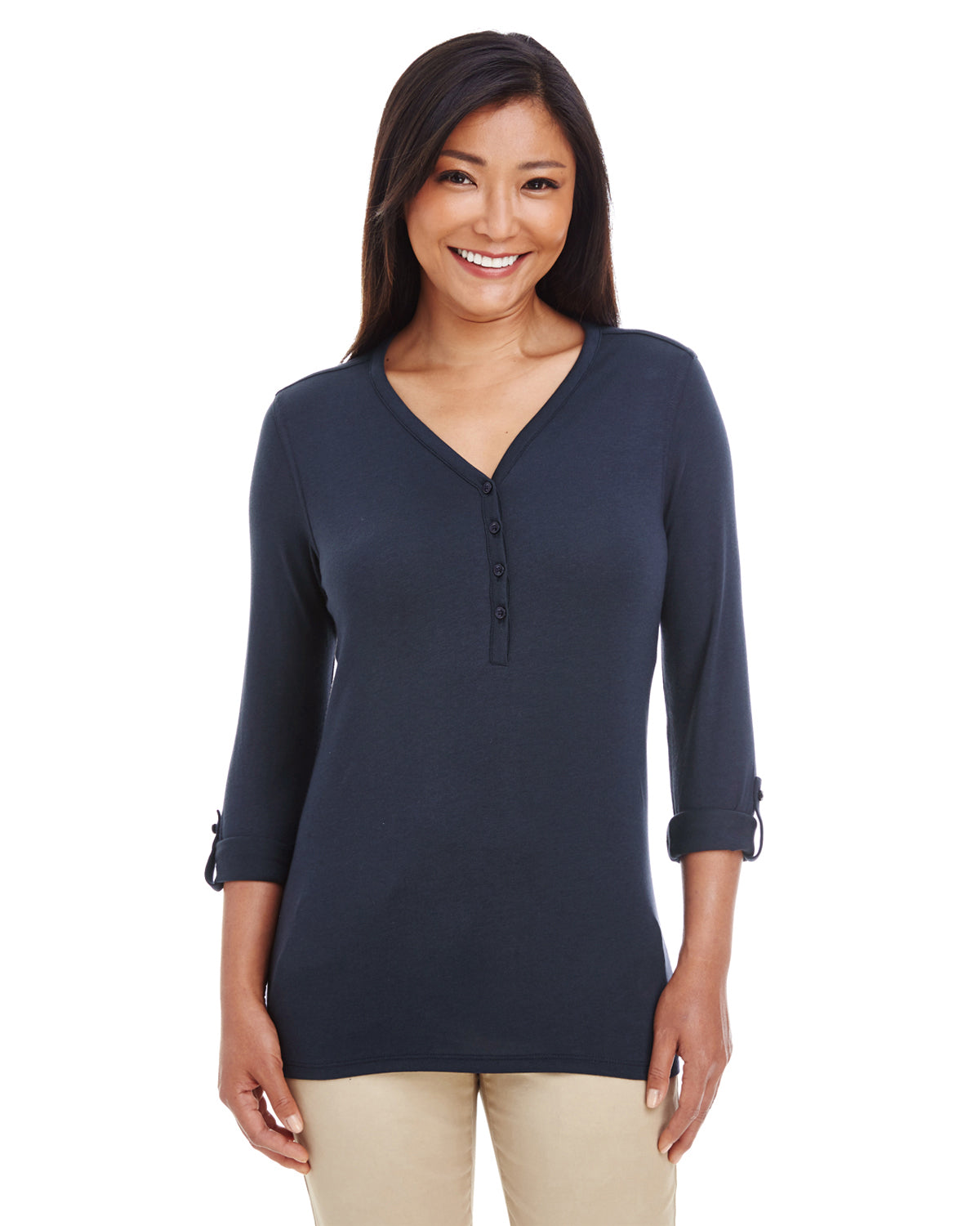 Ladies' Perfect Fit Convertible Sleeve Knit Top - shoppe list