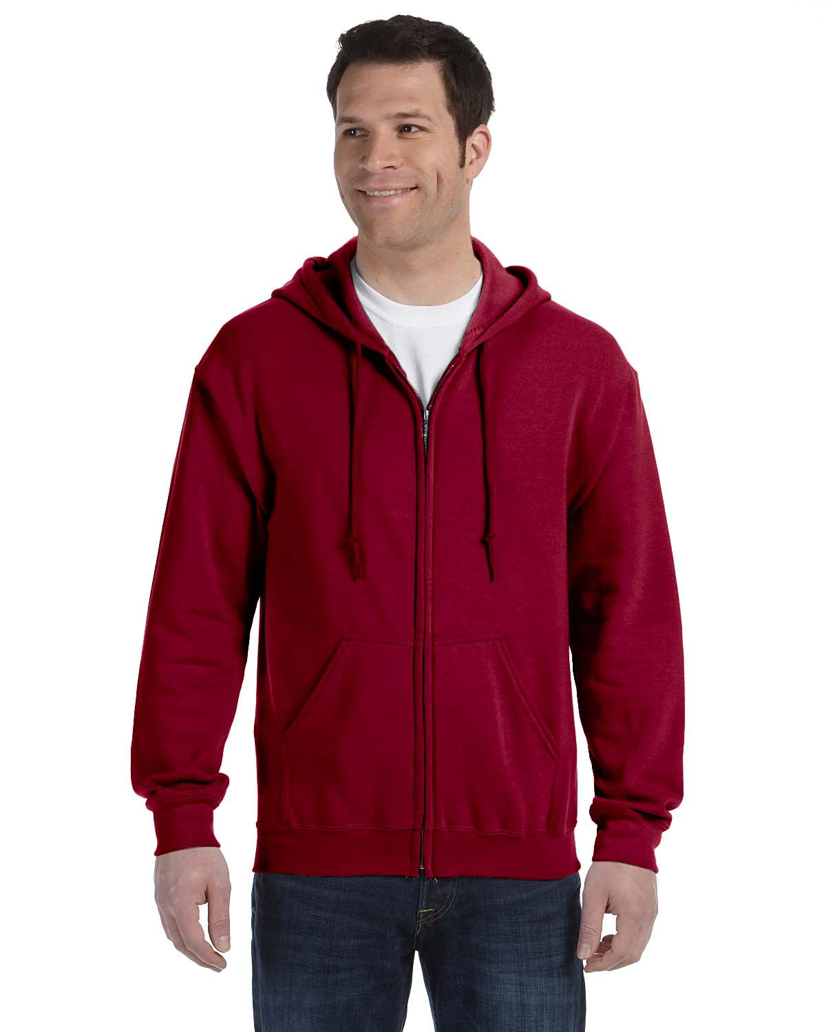 Full Zip Hoody With Pouch Pockets - shoppe list