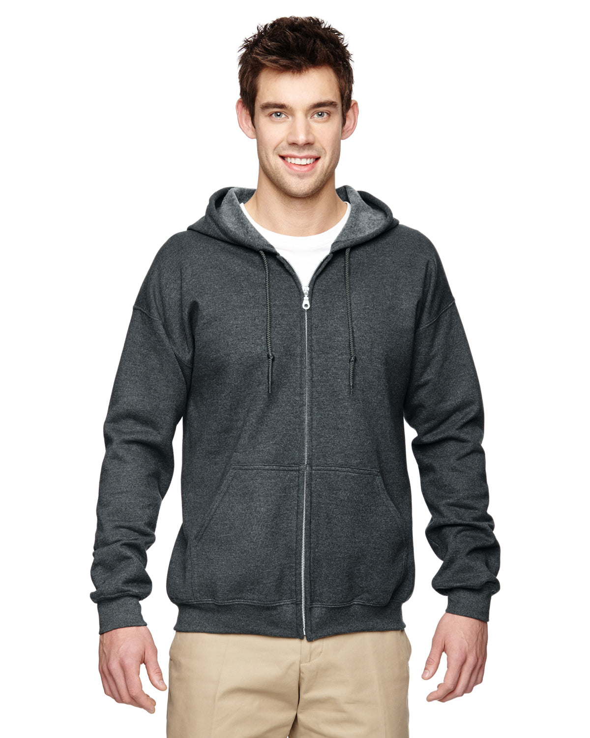 Full Zip Hoody With Pouch Pockets - shoppe list