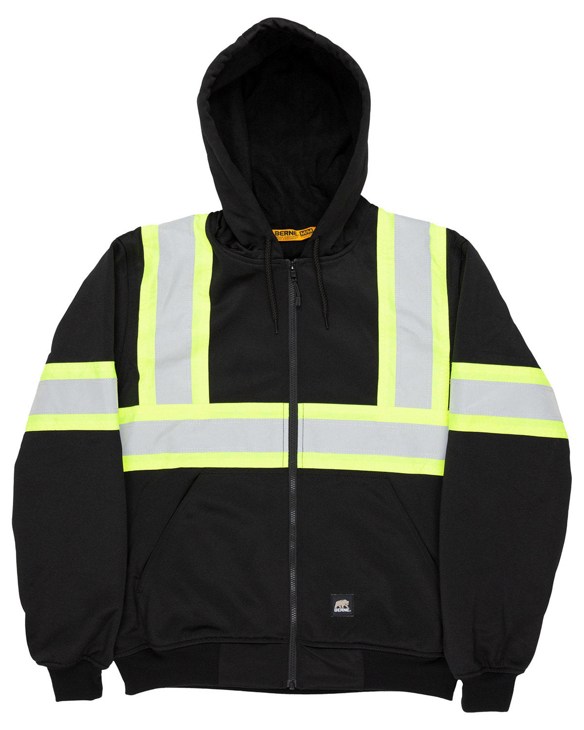 Men's Safety Striped Therman Lined Sweatshirt - shoppe list