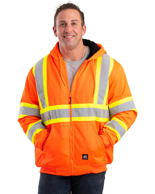 Men's Safety Striped Therman Lined Sweatshirt - shoppe list