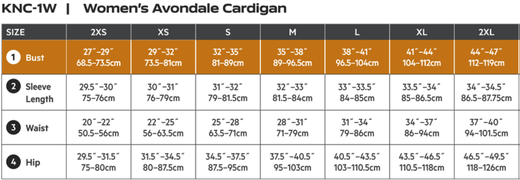 Women's Avondale Cardigan - shoppe list