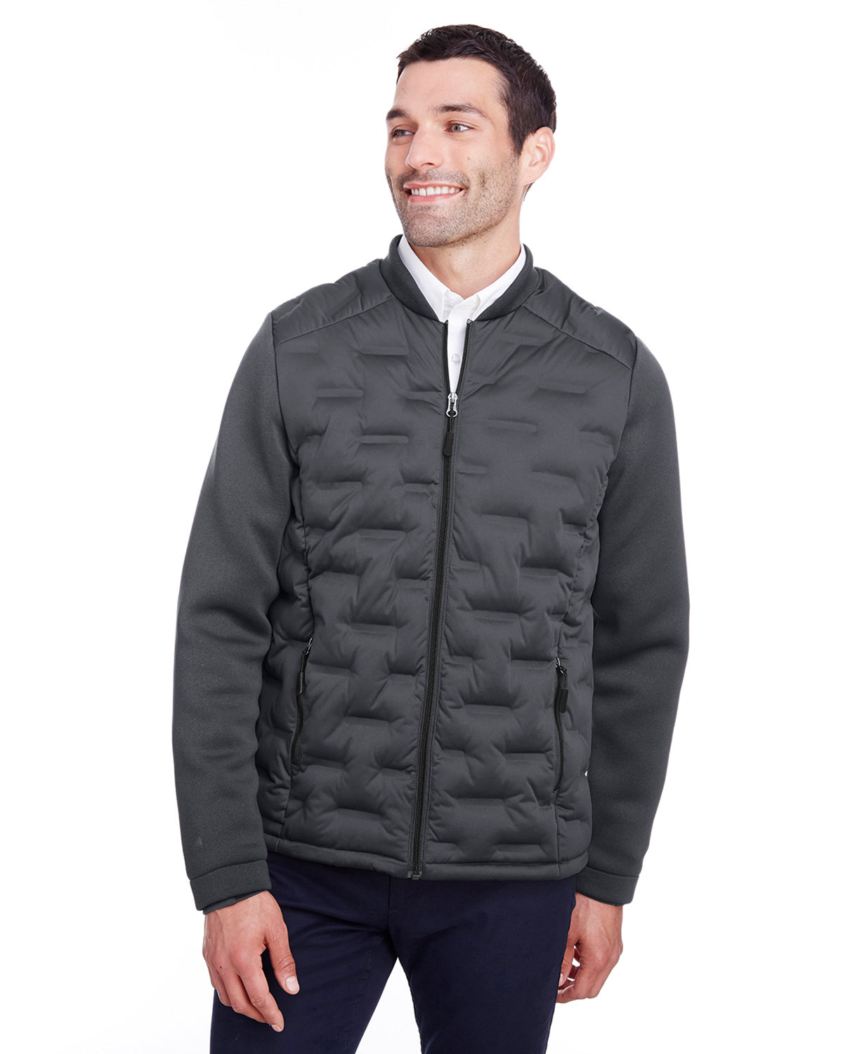 Men's Hybrid Bomber Jacket - shoppe list