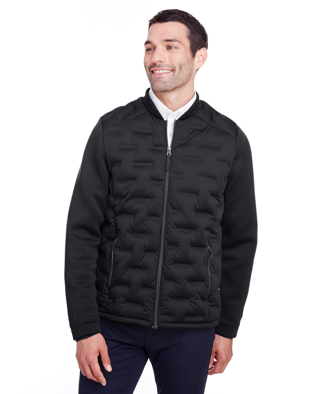 Men's Hybrid Bomber Jacket - shoppe list