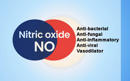 nitric oxide, anti-fungal, anti-bacterial, anti-viral, vasodilator, anti-inflammatory