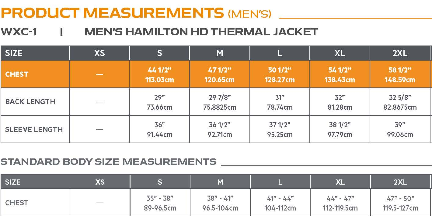 Men's Hamilton HD Thermal Jacket - shoppe list