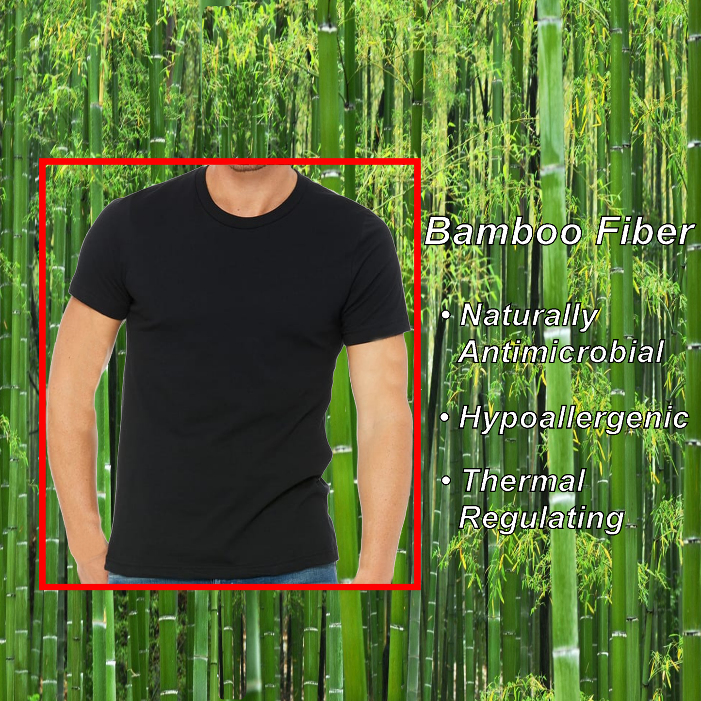 Bamboo Skins T-shirt - shoppe list