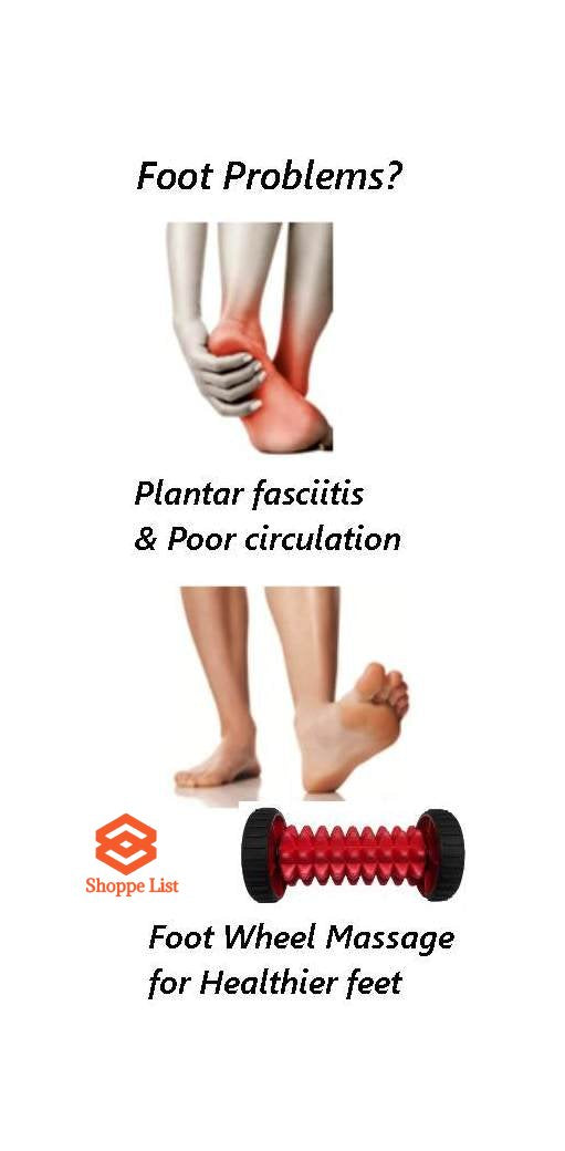 Foot Wheel Massager - shoppe list