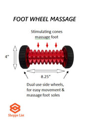 Foot Wheel Massager - shoppe list