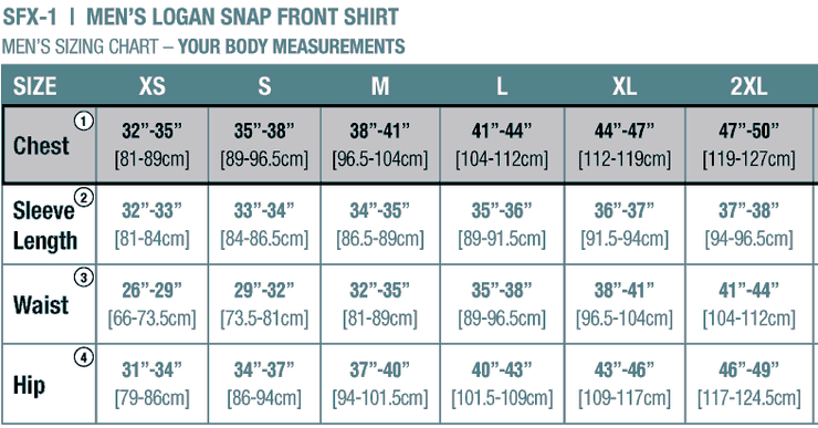 Men's Logan Snap Front Shirt - shoppe list